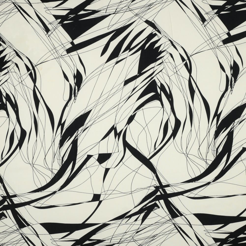 Stunning radiance viscose Abstract Dress Fabric M1845