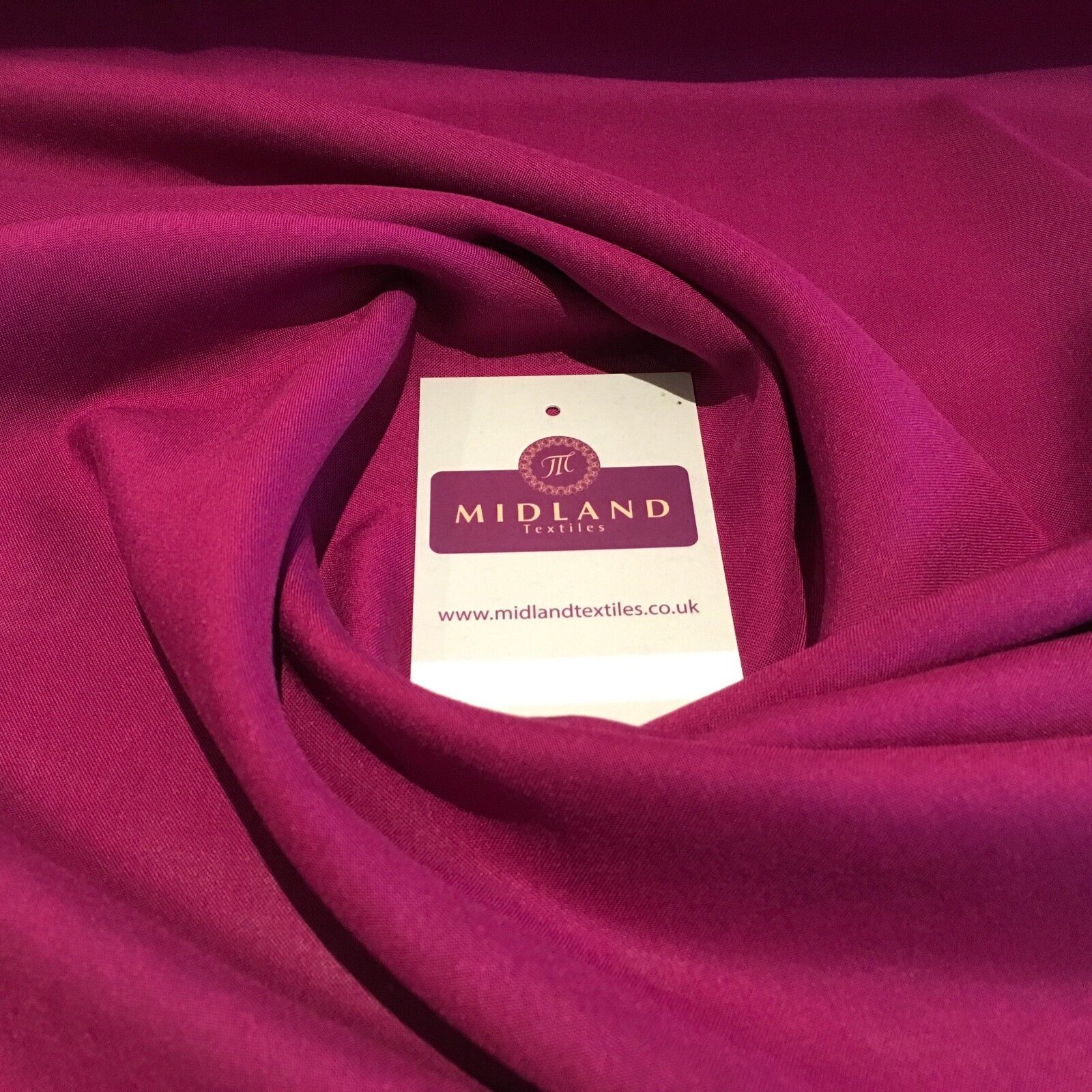 Plain Soft Spun Rayon Viscose Fabric 58' MA815 Mtex