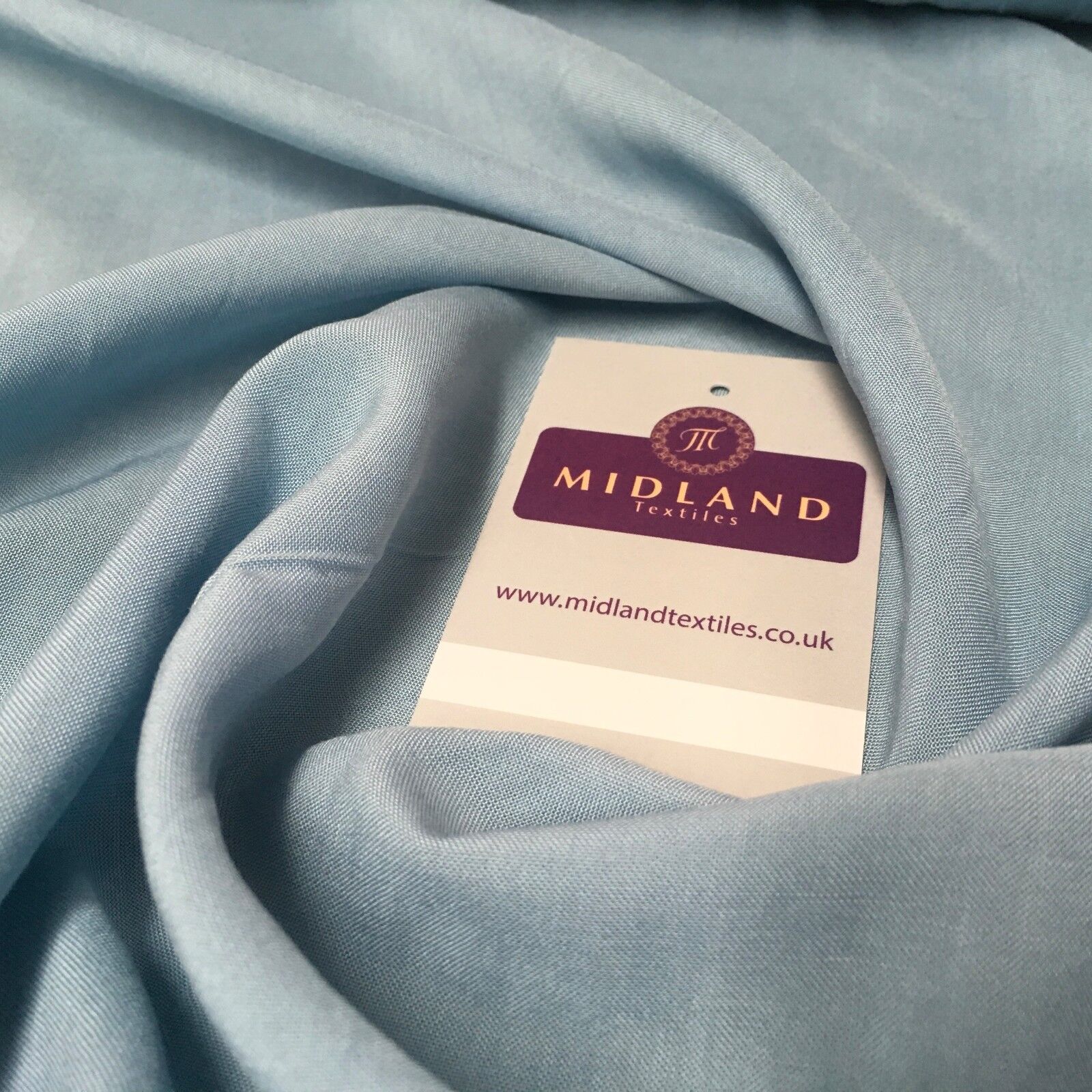 Plain Soft Spun Rayon Viscose Fabric 58' MA815 Mtex