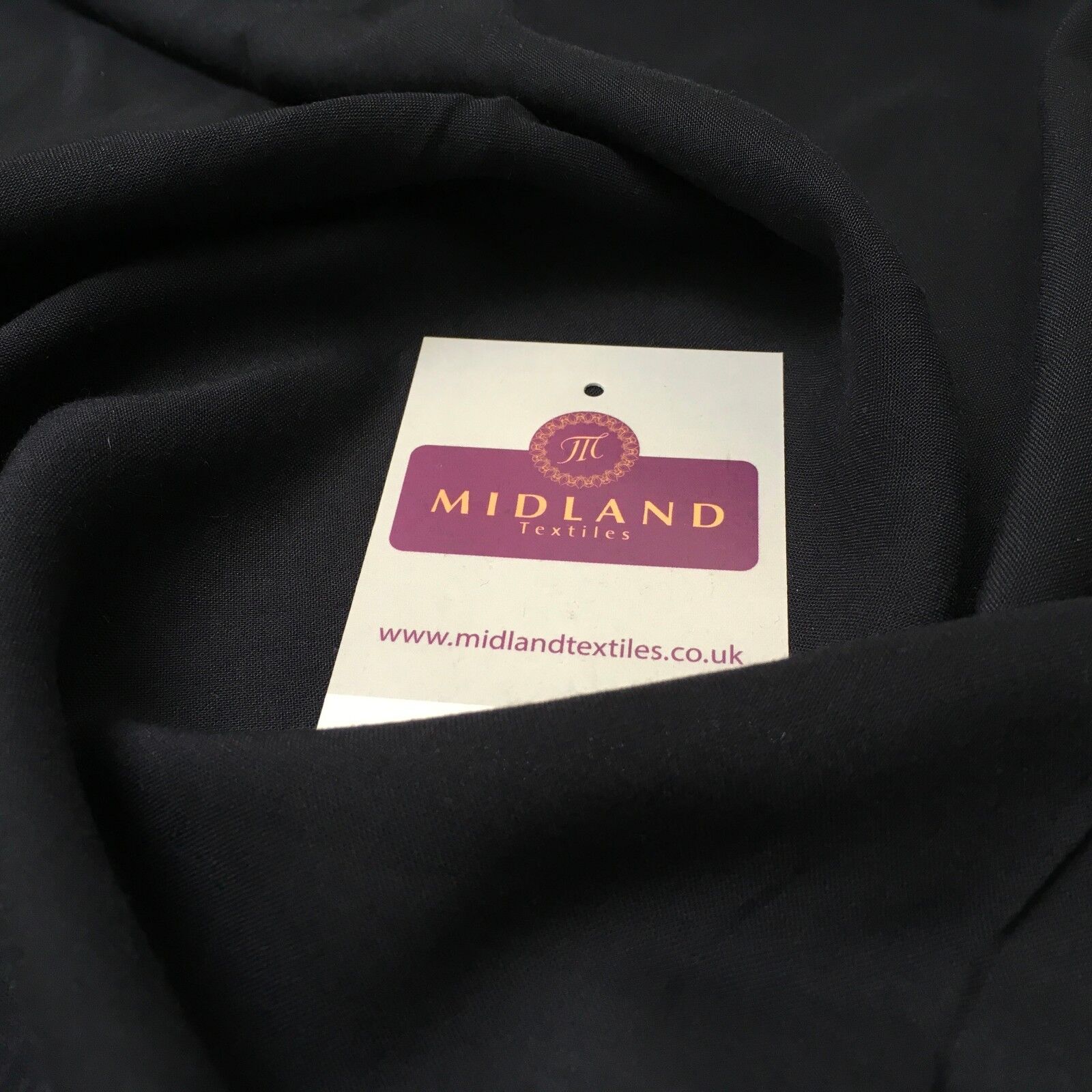 Plain Soft Spun Rayon Viscose Fabric 58' MA815 Mtex