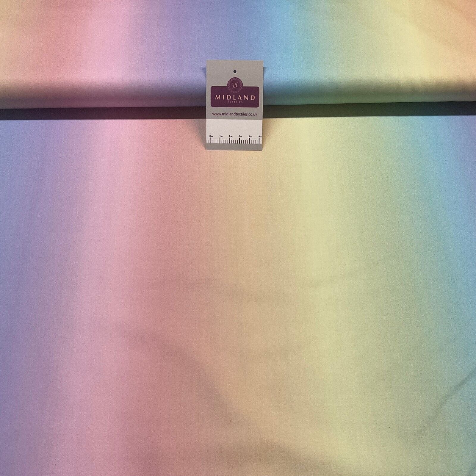 Rainbow Fine Poplin dress Fabric Sold per Metre M1881