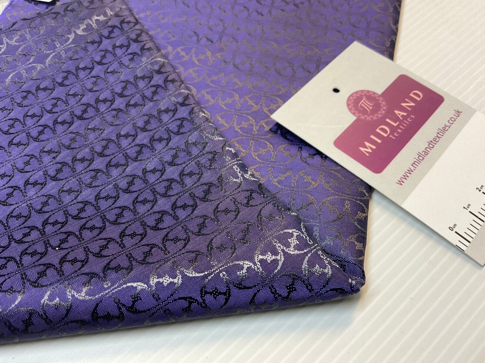 Fancy Italian viscose blend acetate Lightweight Tailors lining Fabric M1890