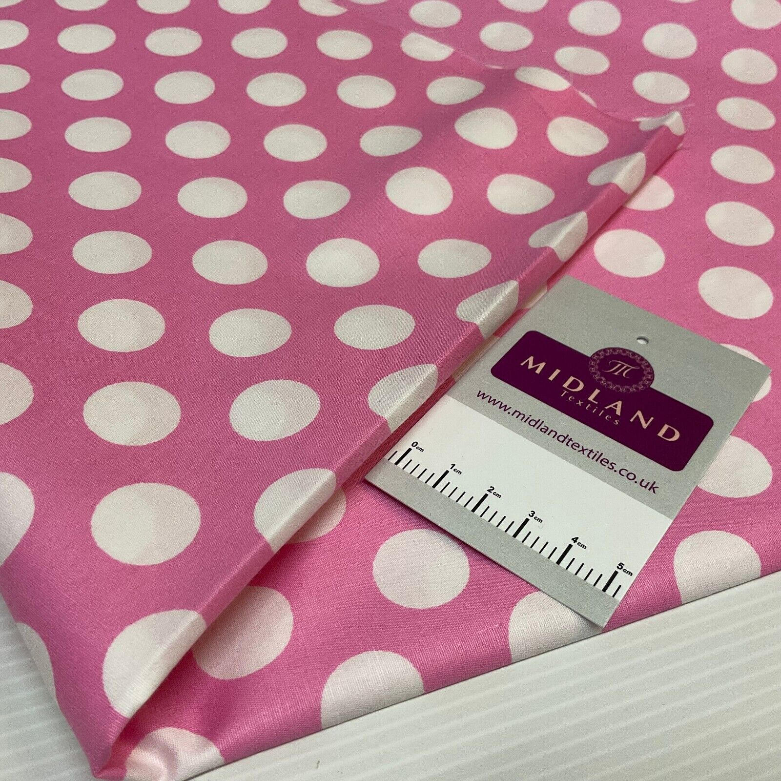 Polka dot spot Cotton Poplin dress Fabric Sold by the meter M1896