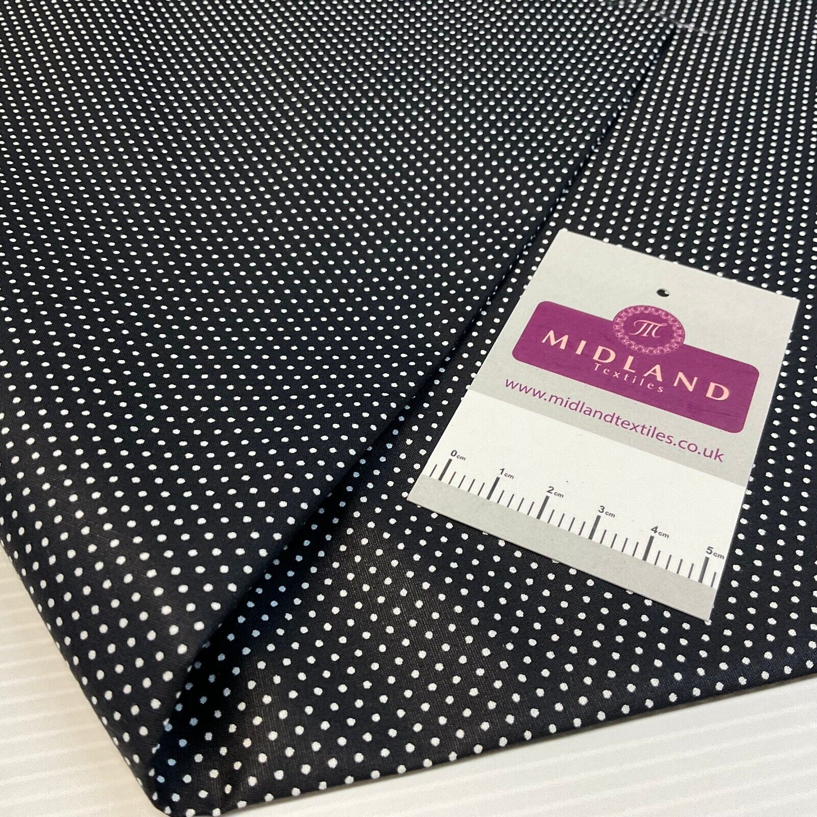 Micro dot spot Cotton Poplin dress Fabric Sold by the meter M1897