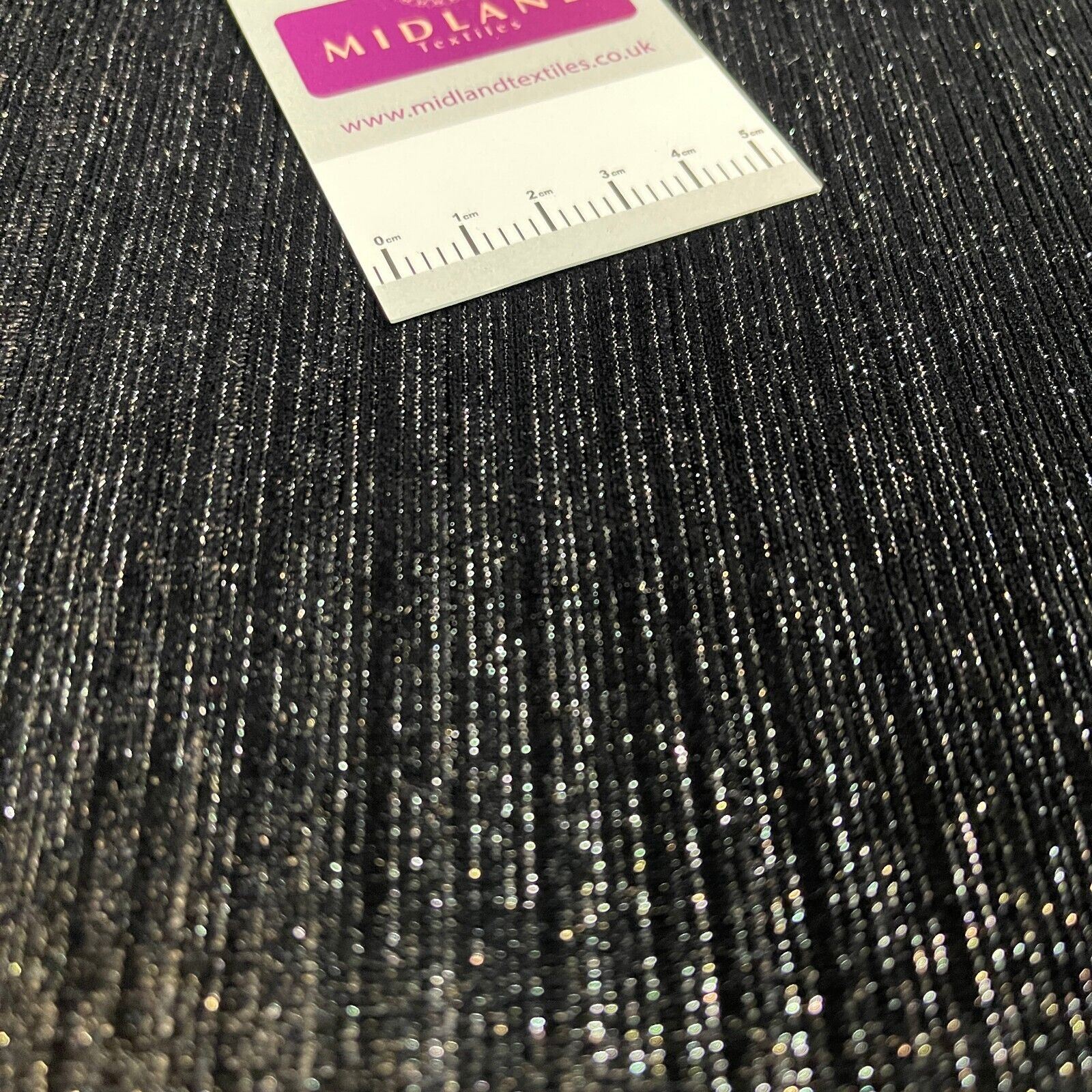 Stunning Black Metallic Stripe Lurex Velvet Spandex Fabric 150cm Wide M1961