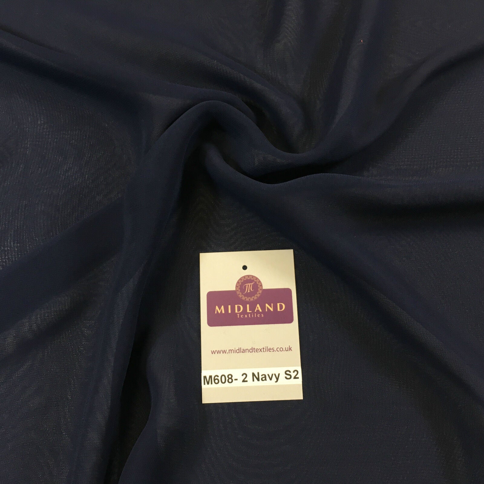 Hi-Multi Caress Chiffon Sheer Fabric - Semi-Transparent 42' Wide M608