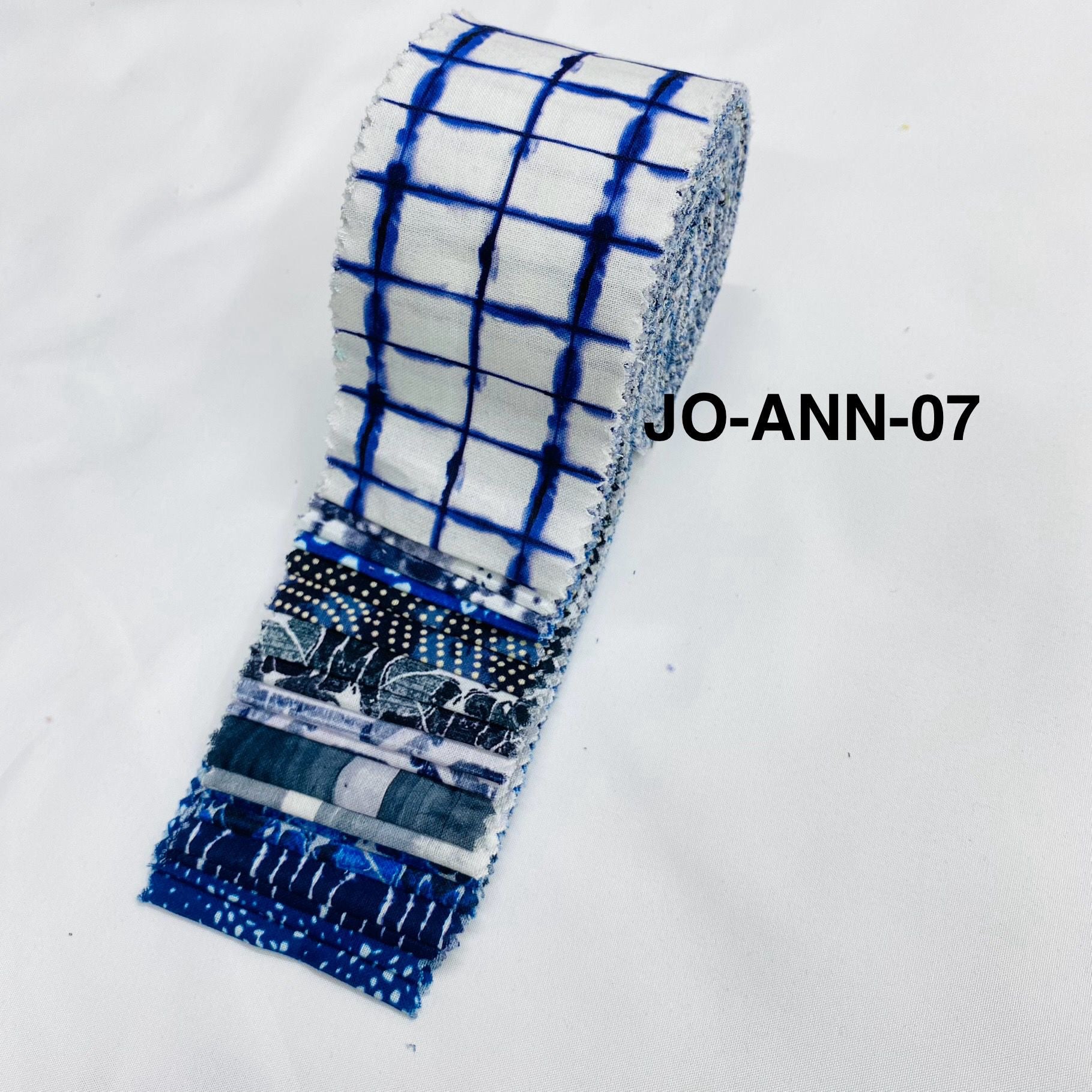 Jelly Roll Fabric Strips - 20 Pieces, 10 Designs  - 2.5 Inch x 42 Inch (Approx.) Fabric M1983