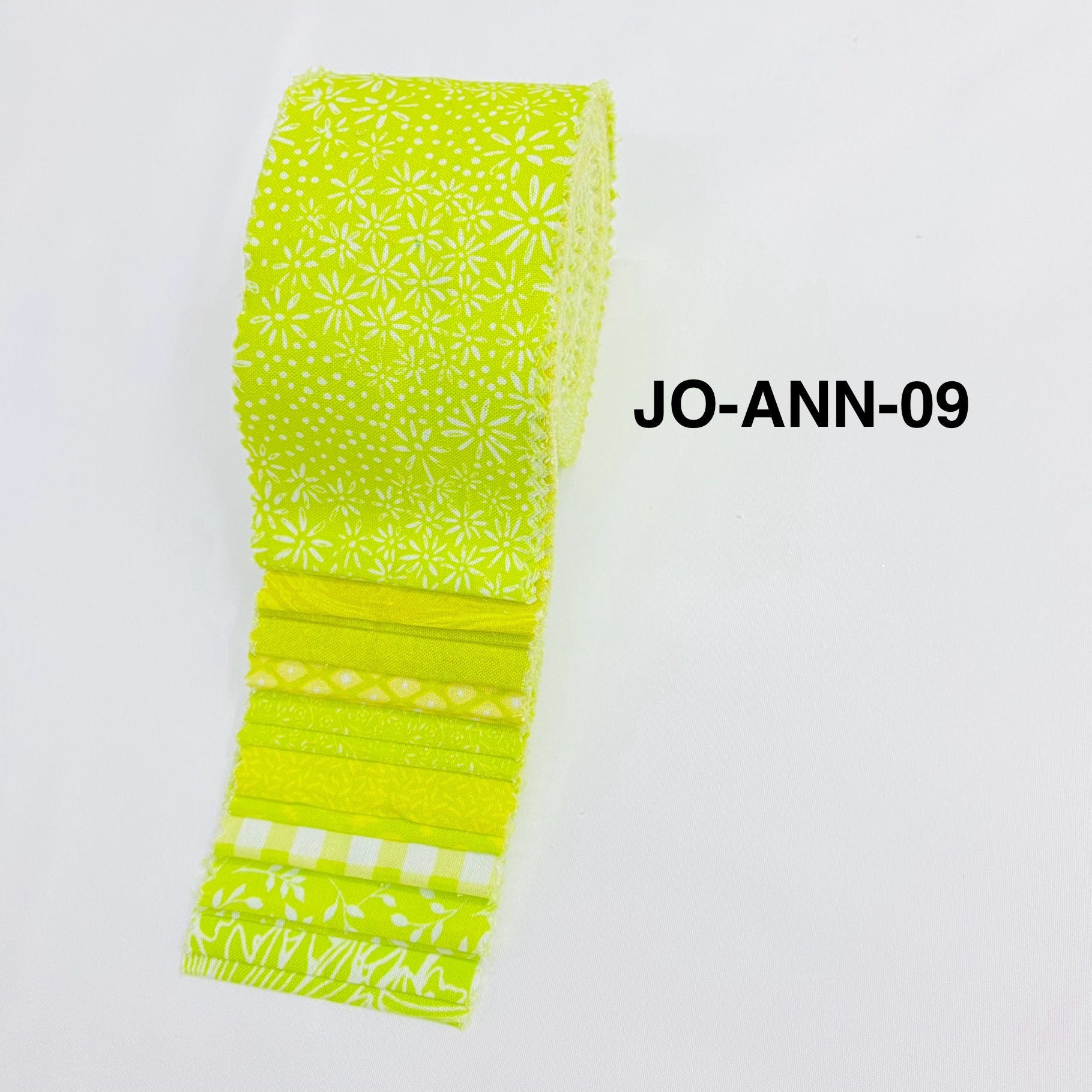 Jelly Roll Fabric Strips - 20 Pieces, 10 Designs  - 2.5 Inch x 42 Inch (Approx.) Fabric M1983