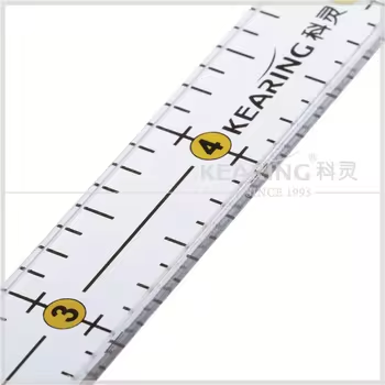 Kearing 6” × 0.5” Mini Patchwork Fabric Quilting Ruler M2000