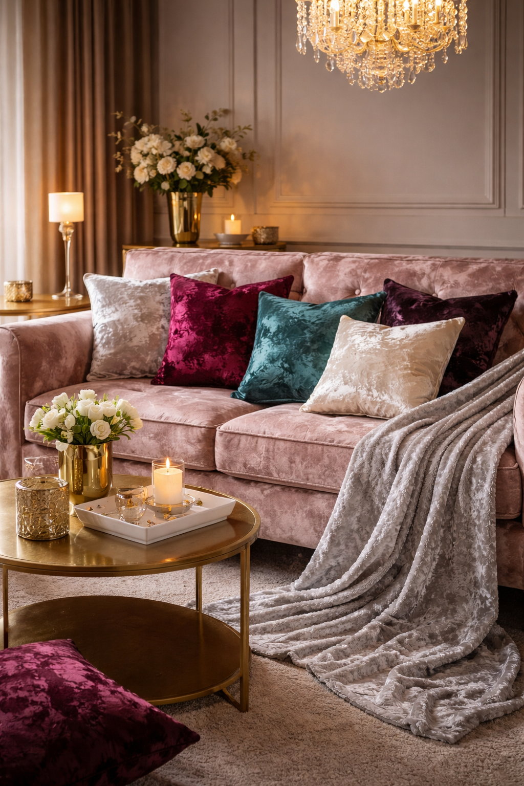 Creased Ice Velvet One way stretch Dress Fabric 58' M607 Mtex