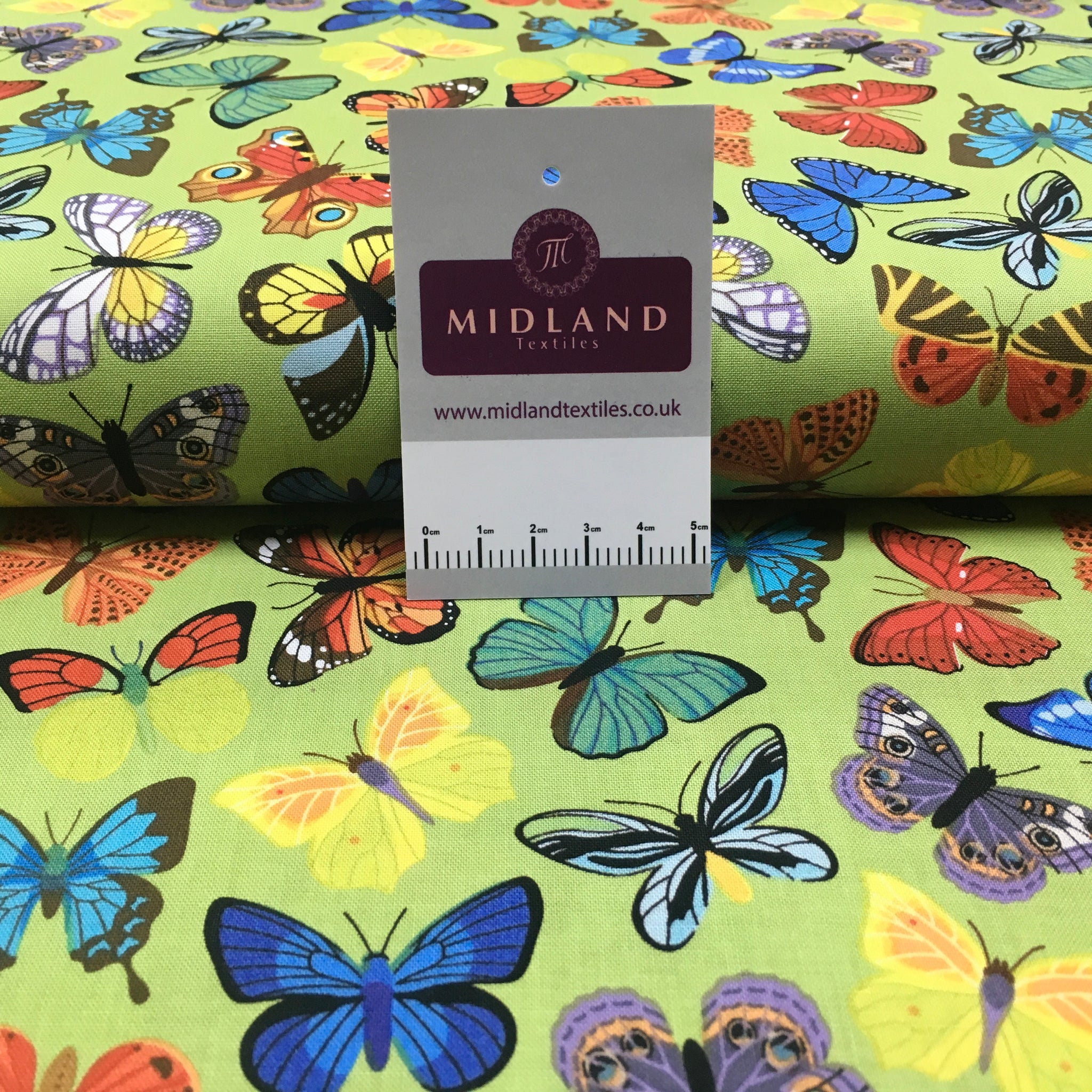 Butterfly printed Korean 100% cotton Patchwork craft mask Fabric MD1415 Mtex