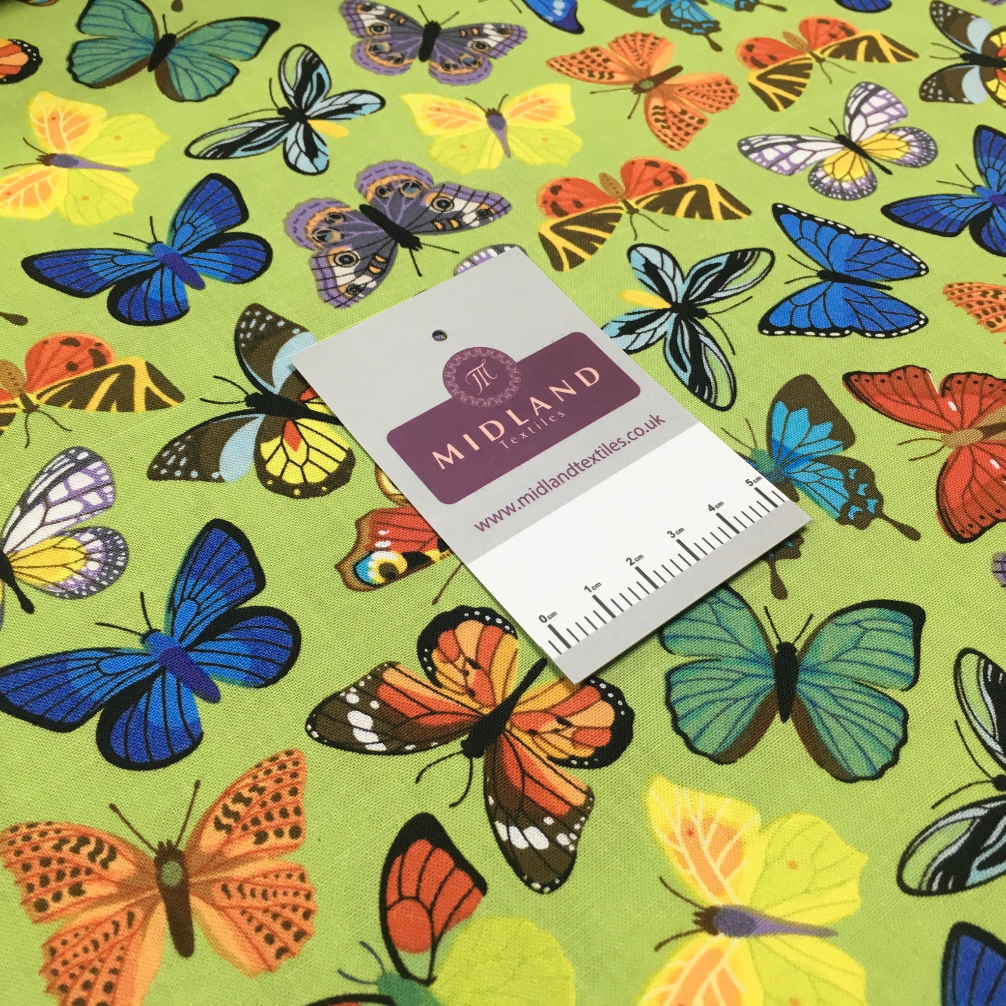 Butterfly printed Korean 100% cotton Patchwork craft mask Fabric MD1415 Mtex