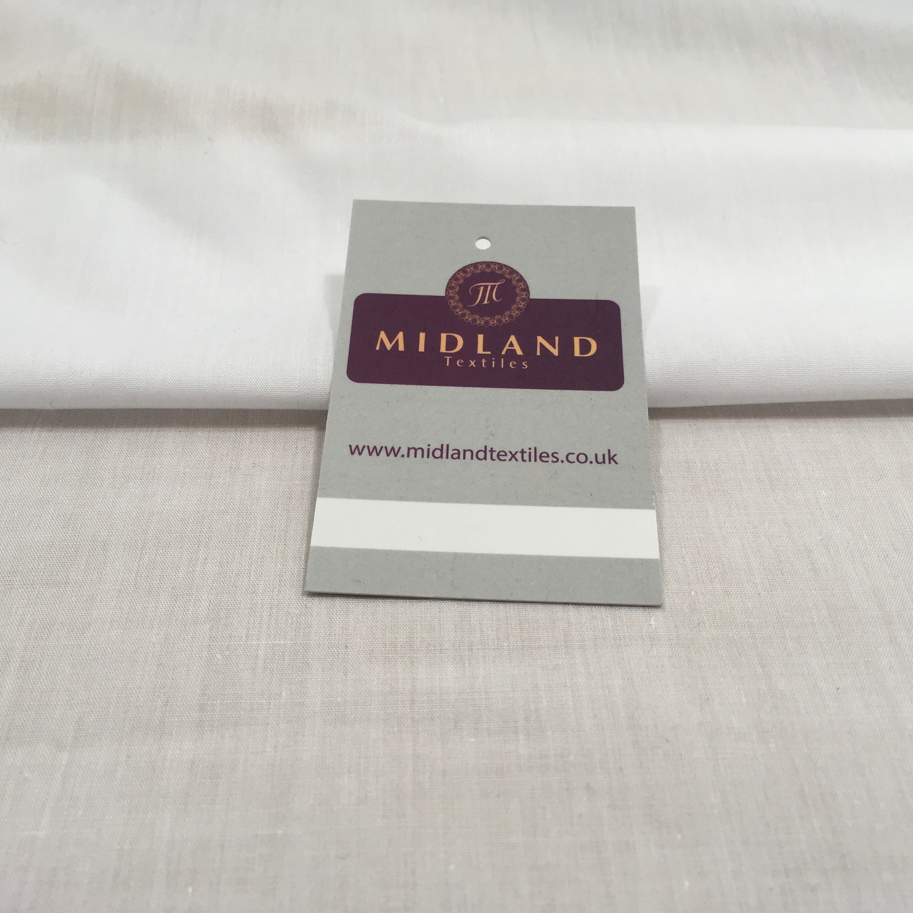 Full roll 35m of Plain Poly cotton Fabric 110cm MA820