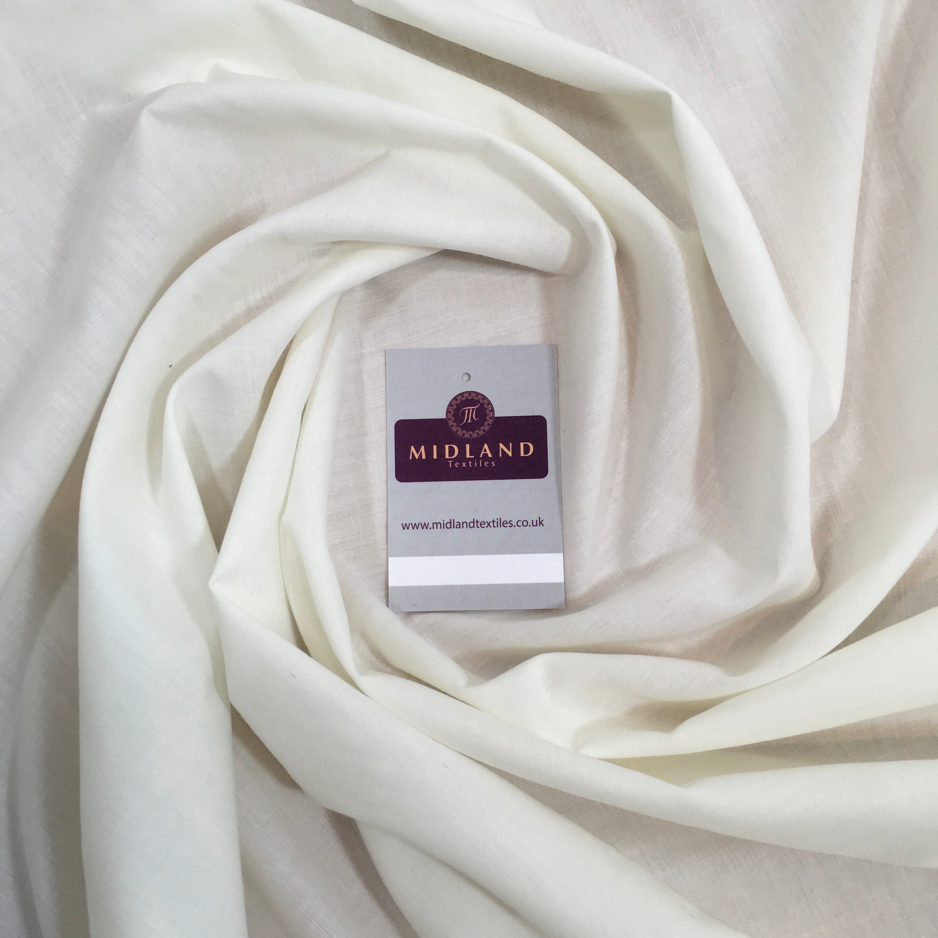 Full roll 35m of Plain Poly cotton Fabric 110cm MA820