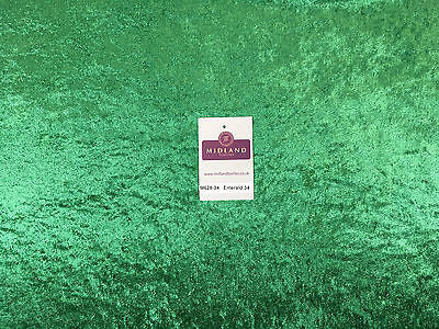 Crushed Velvet Velour One way stretch Dress & Craft Fabric 58' M628 Mtex - Midland Textiles & Fabric