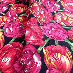 44' Floral Print 100% Cotton Fabric Craft Renaissance Patchwork M302 Mtex - Midland Textiles & Fabric
