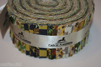 Jelly Rolls 40 strippers 100% cotton 2.5' Width by 42' length M550 Mtex - Midland Textiles & Fabric