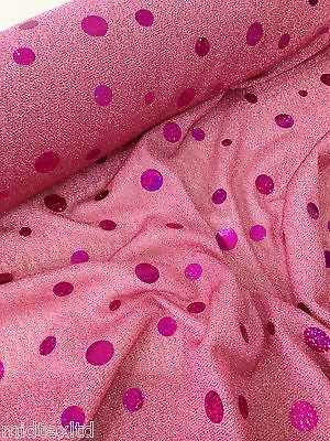 Round Hologram Sequin 58' fancy dress prom knit fabric M154 Midtex - Midland Textiles & Fabric