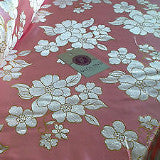 45" wide Floral Blossom Satin Brocade Dress Fabric -  M42 Mtex - Midland Textiles & Fabric