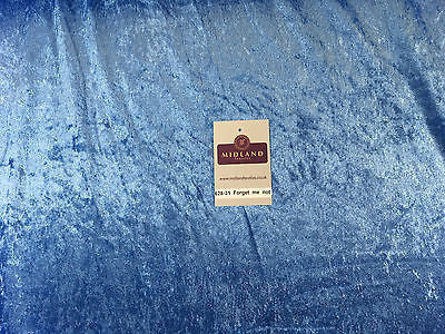 Crushed Velvet Velour One way stretch Dress & Craft Fabric 58' M628 Mtex - Midland Textiles & Fabric
