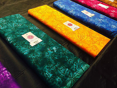 Large Butterfly Melody Print Fabric 5620 100% Cotton 44' Wide M526 Mtex - Midland Textiles & Fabric