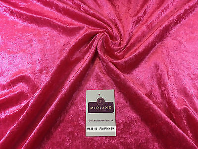 Crushed Velvet Velour One way stretch Dress & Craft Fabric 58' M628 Mtex - Midland Textiles & Fabric