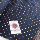 5mm Spot Polka Dots Multi Coloured Dress Craft 100% Cotton Poplin Fabric 45' M21 - Midland Textiles & Fabric