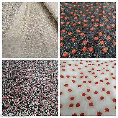 44 Christmas Print 100% Cotton Fabric Craft clothing Patchwork M303 Mtex - Midland Textiles & Fabric