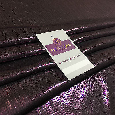 Shiny Metallic Corduroy Lame 1 way stretch Dress Fabric 40' wide M699 Mtex - Midland Textiles & Fabric