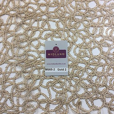 Metallic Wedding Net Mesh lace Dress fabric 50'  Wide M665 Mtex - Midland Textiles & Fabric