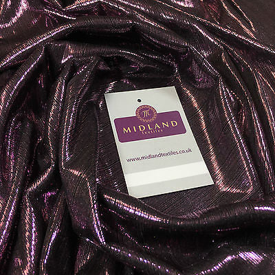 Shiny Metallic Corduroy Lame 1 way stretch Dress Fabric 40' wide M699 Mtex - Midland Textiles & Fabric