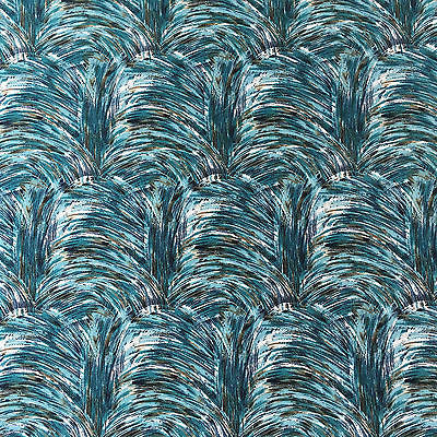 Artistic Waves Peach Crepe High Street Printed Dress Fabric 58'  M401 Mtex - Midland Textiles & Fabric