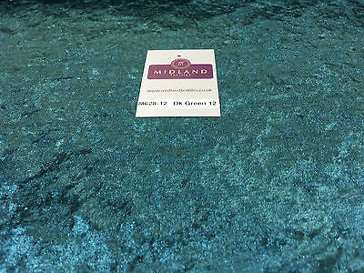 Crushed Velvet Velour One way stretch Dress & Craft Fabric 58' M628 Mtex - Midland Textiles & Fabric