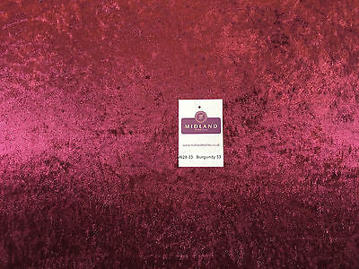 Crushed Velvet Velour One way stretch Dress & Craft Fabric 58' M628 Mtex - Midland Textiles & Fabric
