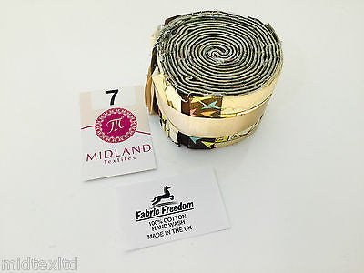 Mini Jelly Rolls 20 strippers 100% cotton 2.5' Width by 42' length M551 Mtex - Midland Textiles & Fabric