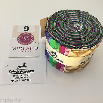 Mini Jelly Rolls 20 strippers 100% cotton 2.5' Width by 42' length M551 Mtex - Midland Textiles & Fabric