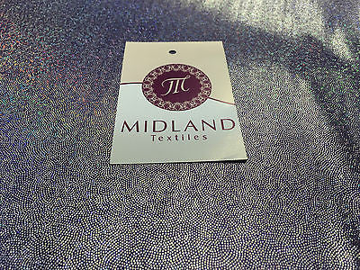 Holographic shimmer print Computer Foil Printed Fabric 45'  M7-6 & 7 Mtex - Midland Textiles & Fabric