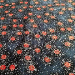 44 Christmas Print 100% Cotton Fabric Craft clothing Patchwork M303 Mtex - Midland Textiles & Fabric