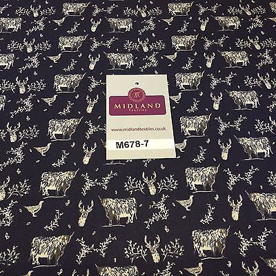 Mauve Highland Scottish Tartan 100% Cotton craft & quilting fabric 45' M678 - Midland Textiles & Fabric