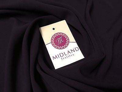 Soft and Lightweight Peach Crepe Dressmaking Fabric ideal for Bridal M510 Mtex - Midland Textiles & Fabric