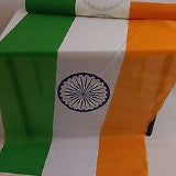 INDIAN FLAG - Print Fabric (Sold in Panels of 1 Flag) Polyester Mtex M295-3 - Midland Textiles & Fabric