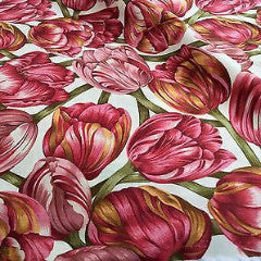44' Floral Print 100% Cotton Fabric Craft Renaissance Patchwork M302 Mtex - Midland Textiles & Fabric