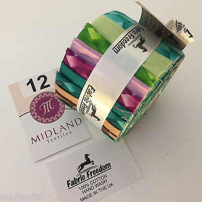 Mini Jelly Rolls 20 strippers 100% cotton 2.5' Width by 42' length M551 Mtex - Midland Textiles & Fabric