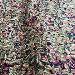 44" Leaf Print 100% Cotton Fabric Craft Dressmaking Patchwork Midtex M301 F953 - Midland Textiles & Fabric
