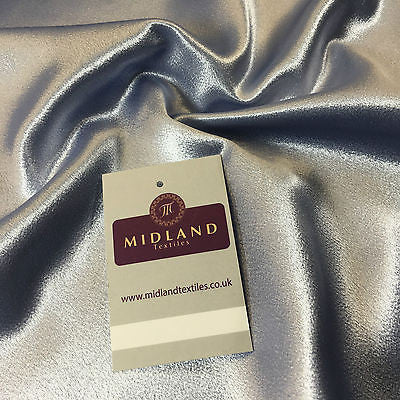 Satin Backed Crepe Bridal & Evening Dress Fabric Medium Weight 44' M688 Mtex - Midland Textiles & Fabric