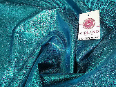 Metallic Shiny Tissue Lame Craft and Dress Fabric 55' wide M101 Mtex - Midland Textiles & Fabric