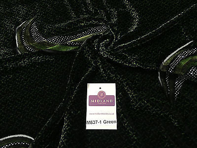 Burnout Velvet with Spangle Glitter dress fabric 55' wide M637 Mtex - Midland Textiles & Fabric