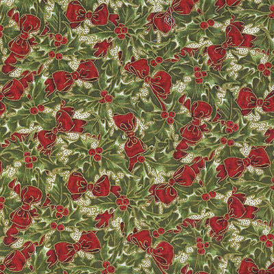 White Merry Christmas themed 100% Cotton Patchwork & Crafting Fabric 45' Mtex - Midland Textiles & Fabric