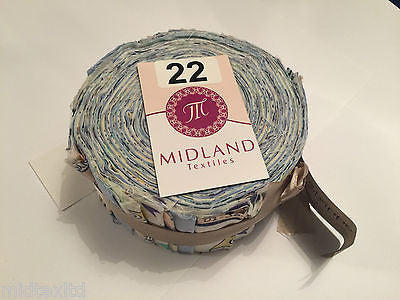 Jelly Rolls 40 strippers 100% cotton 2.5' Width by 42' length M550 Mtex - Midland Textiles & Fabric