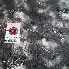 Grey's two tonal printed chiffon fabric 44' wide M161-34 Mtex - Midland Textiles & Fabric